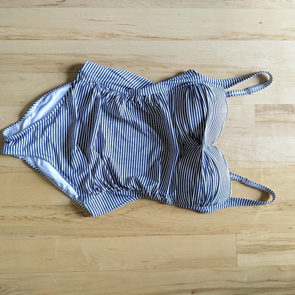 Niptuck Swim Twist Front Tummy Control One Piece - Picture 3 of 10